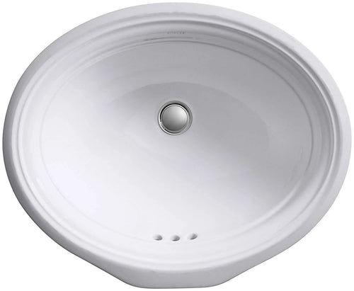 18-1/8x22 Undermount Bathroom Sink U608