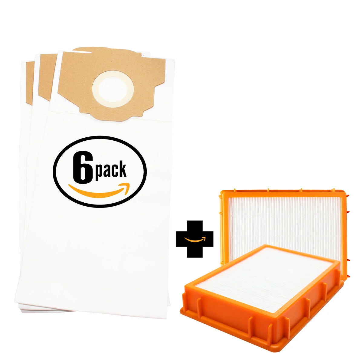 18 Replacement Vacuum Bags & 2 HEPA Filter D966
