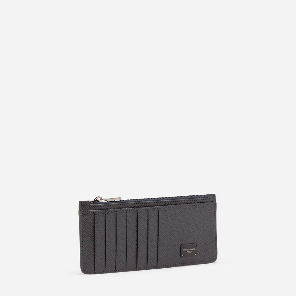 Gray Logo Card Case X143