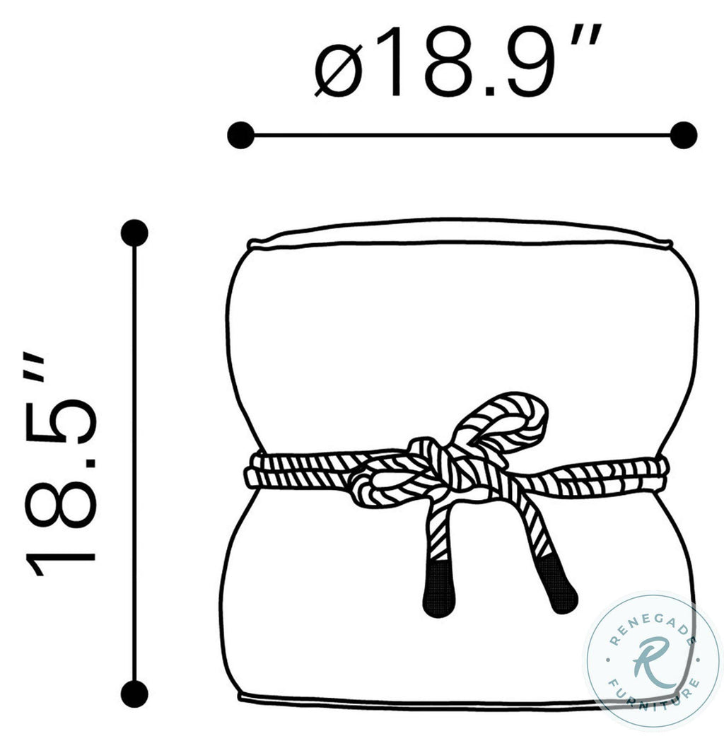Orange Ottoman G338