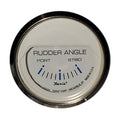 2x22 Rudder Angle Indicator, Chesapeake White w/Stainless Steel U962