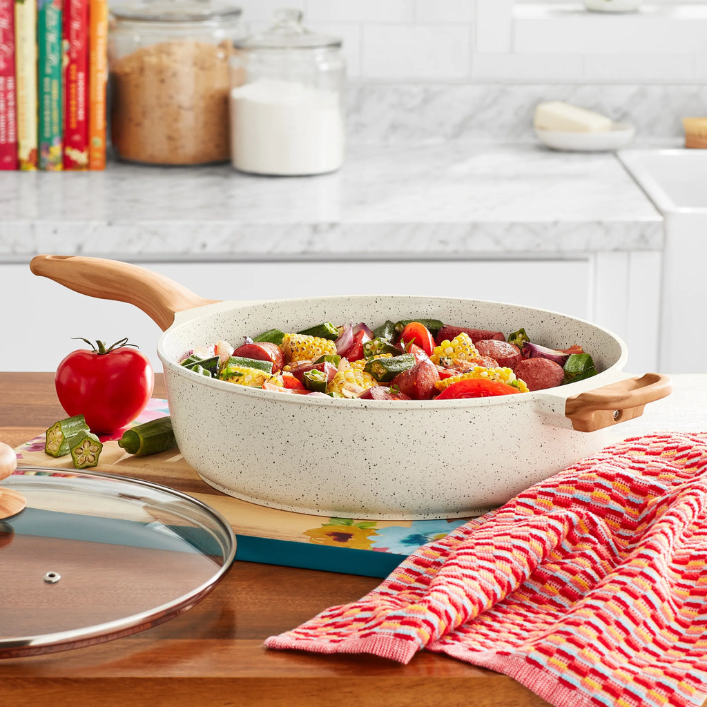 6-Quart Cast Aluminum Saute Pan E31745