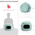 2-in-1 Honeycomb Pet Hut T80719