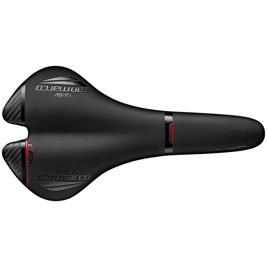 Black Wide Carbon Saddle S92724