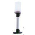 White All-Round Light with Black Polymer Base B3079