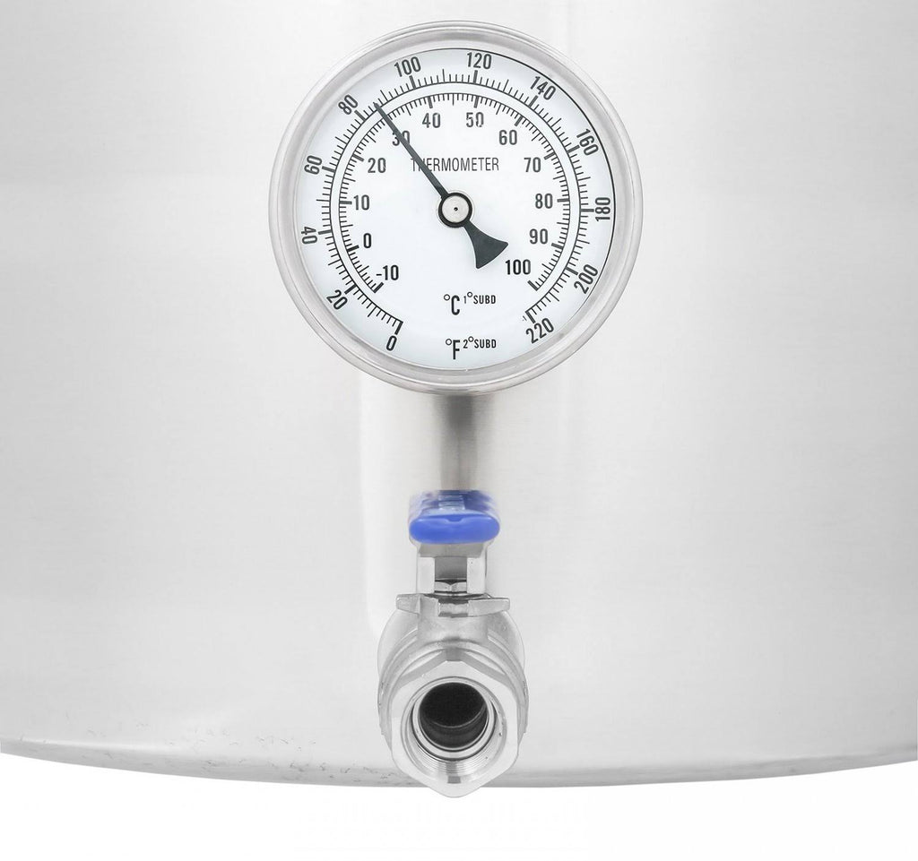 Stainless Steel Home Brew Kettle Stock Pot V355193