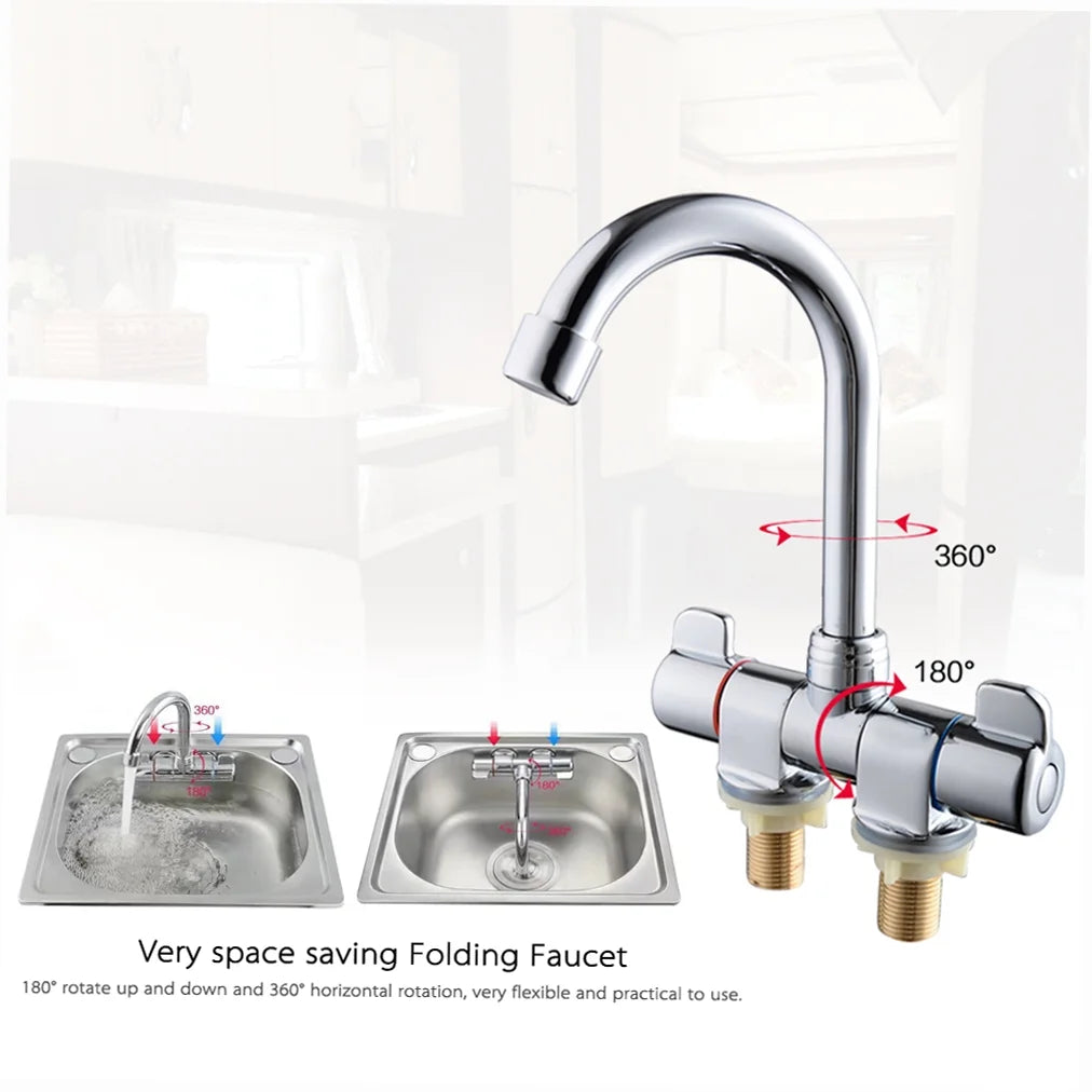 RV Kitchen Hot and Cold Water Mixer Tap A75389