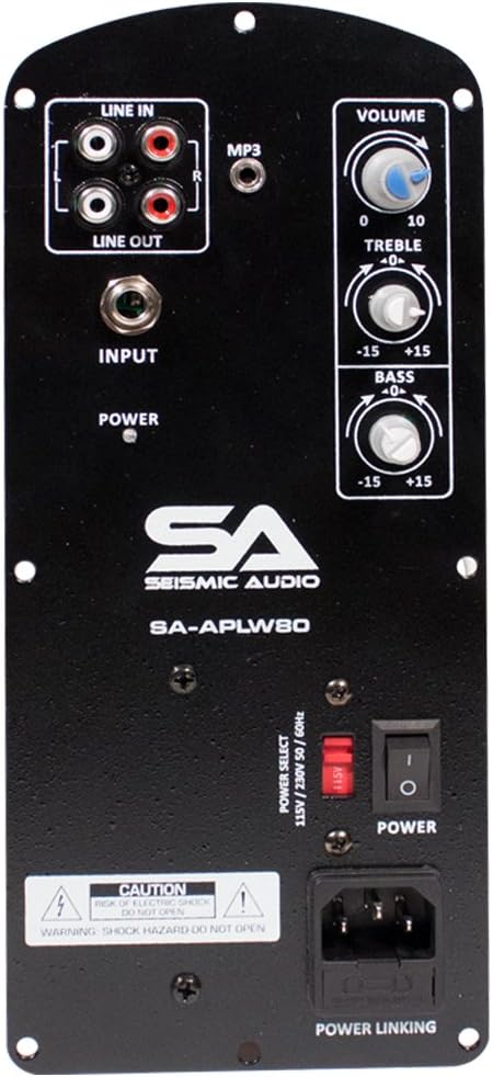 120 Watt Class AB Plate Amplifier for Loudspeaker Cabinets Q5663