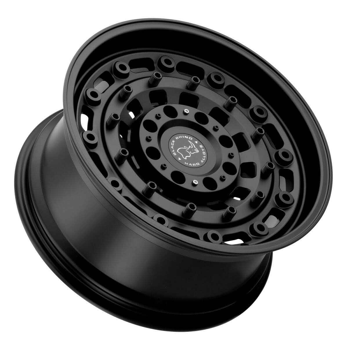 Matte Black 16x22 Arsenal Wheel M2696