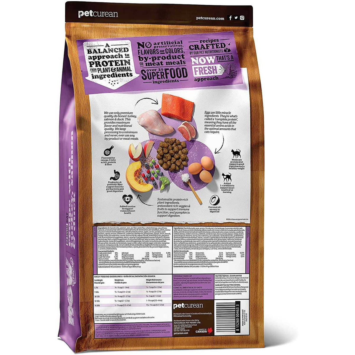 Grain-Free Senior Dry Cat Food E21468