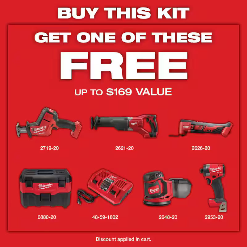 18-Volt Lithium-Ion Starter Kit with 5.0 Ah and 2.0 Ah Battery and Charger R370