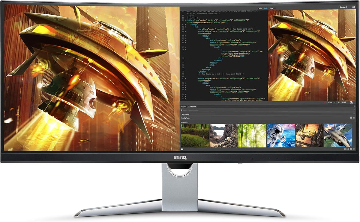34 Inch Ultrawide Curved QHD Monitor F902461