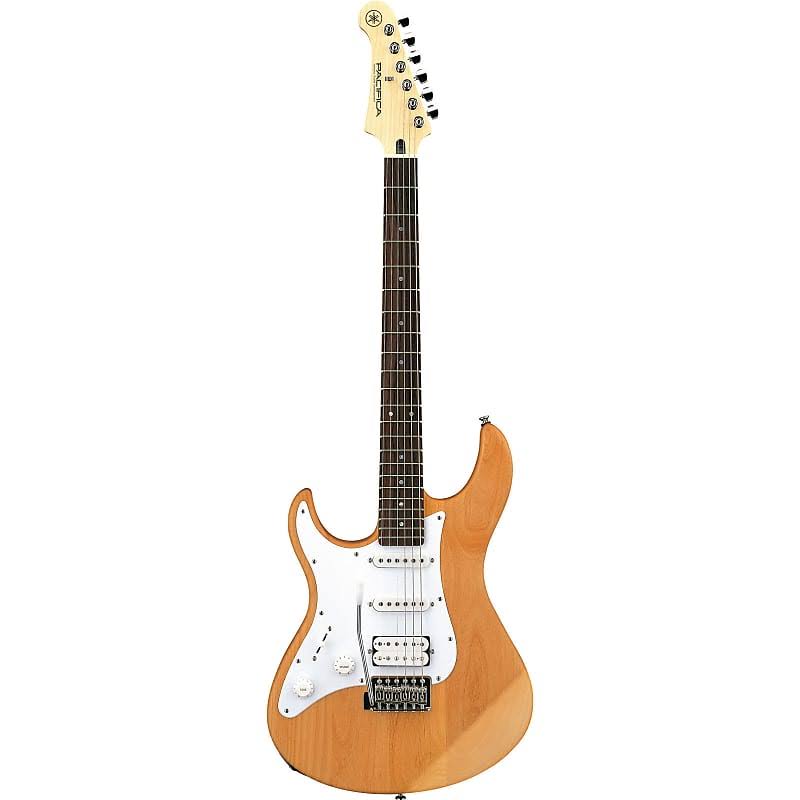 Left-Handed Yellow Satin Electric Guitar B57556