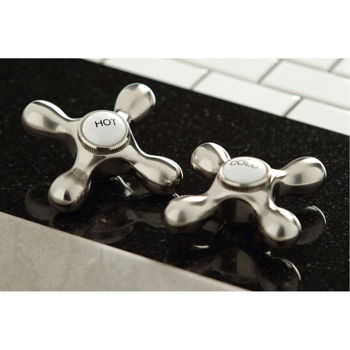Polished Brass Wall Mount Bathroom Faucet R1211