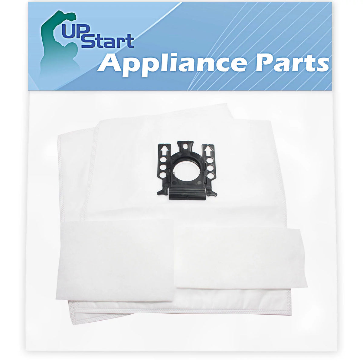 12 Replacement Vacuum Bags with 12 Micro Filters W3197
