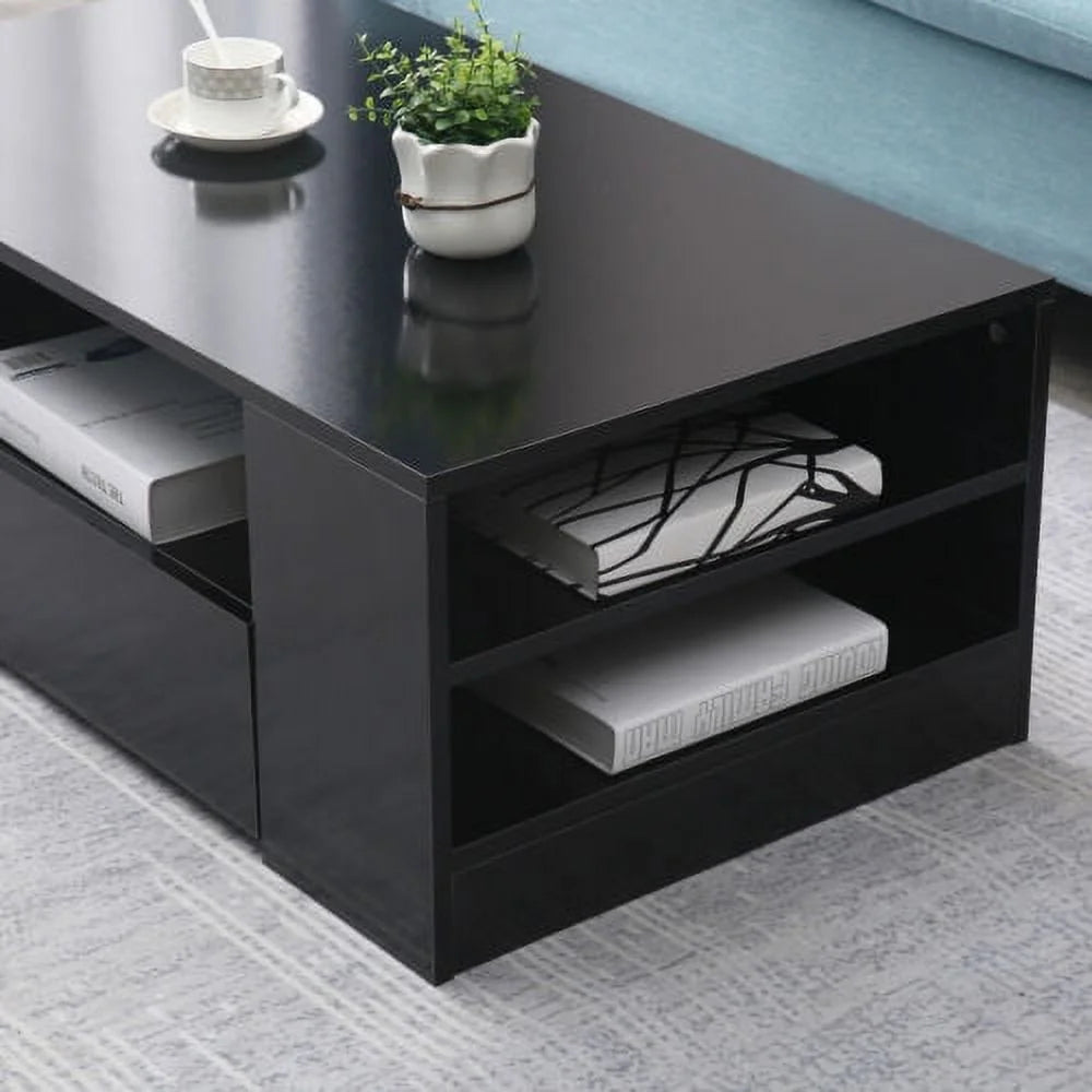 Black High Gloss Coffee Table B158