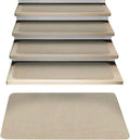 Set Of 15 Attachable Carpet Stair Treads And Matching Landing Rug W799