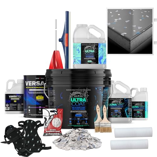 Epoxy Floor Kit for Concrete, 300-400 sq ft M766