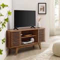Mid-Century Modern Corner TV Stand Q902264