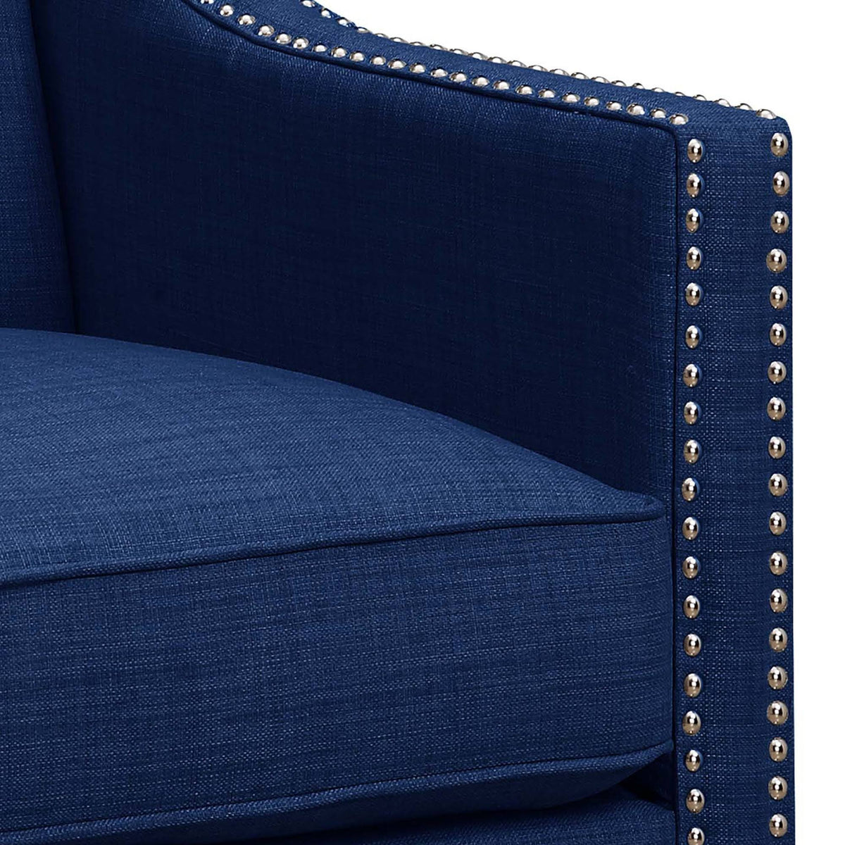 Blue Chair and Ottoman L85867