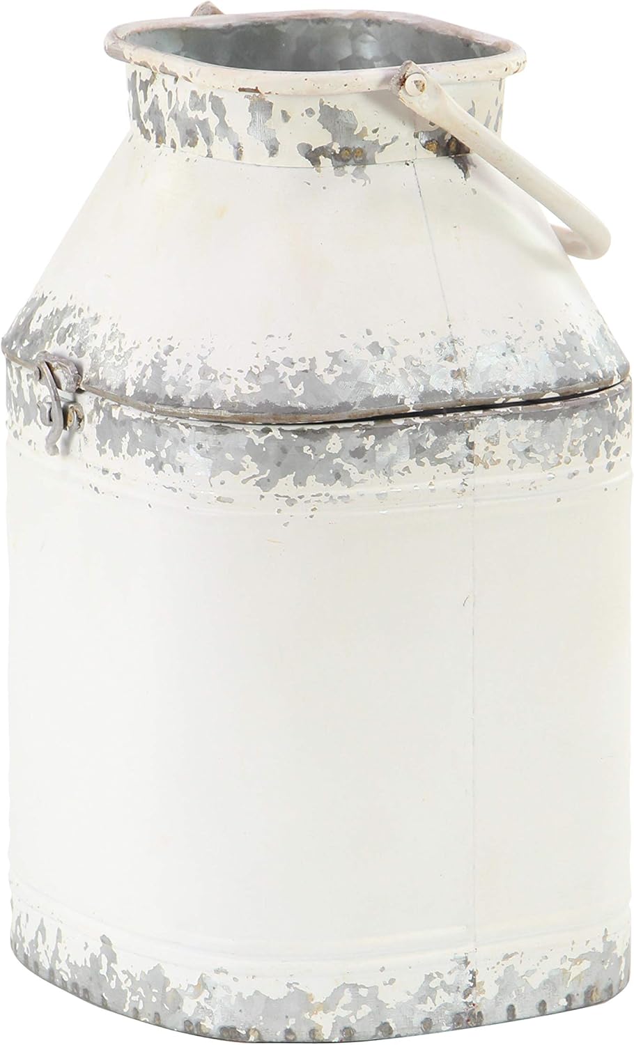 White Decorative Milk Can Pack of 2 S503252