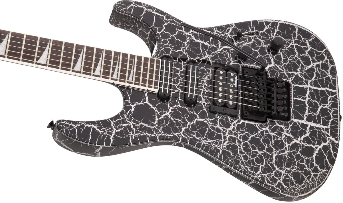 Silver Crackle Electric Guitar Y255