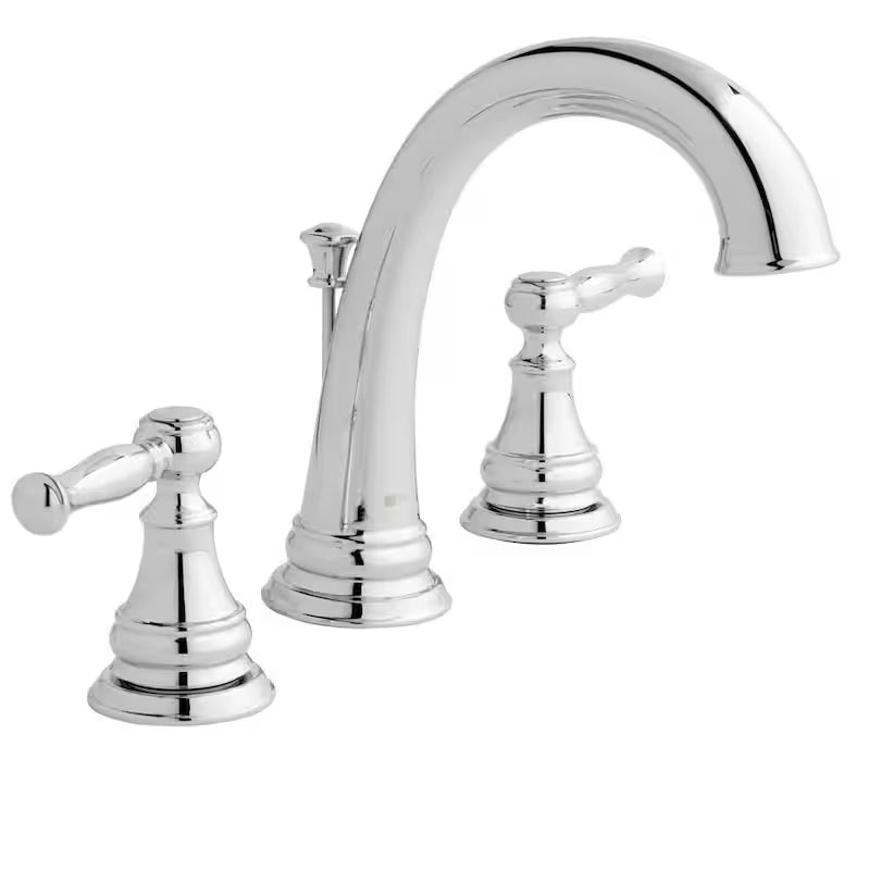 8 in. Widespread Double-Handle High-Arc Bathroom Faucet Polished Chrome C872425