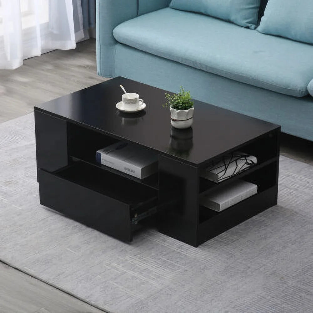 Black High Gloss Coffee Table B158