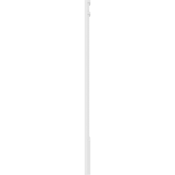 Raised Panel PVC Pilaster with Decorative Capital and Base (Pair) K348
