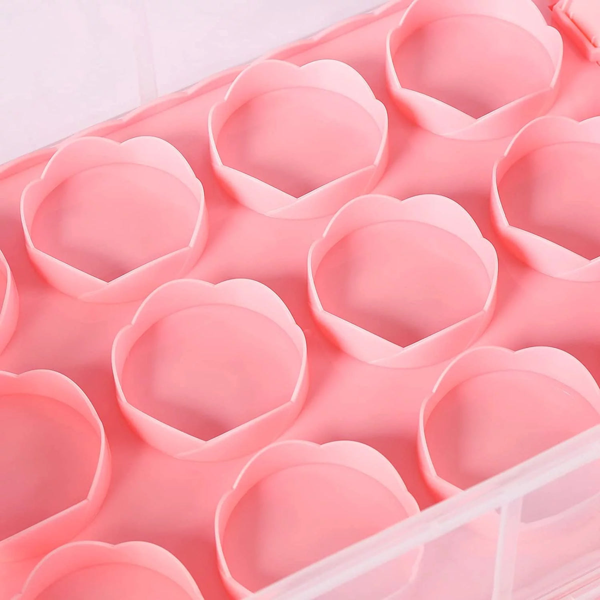 36 Grid 3 Tier Cupcake Carrier Holder Rack Pink Q367