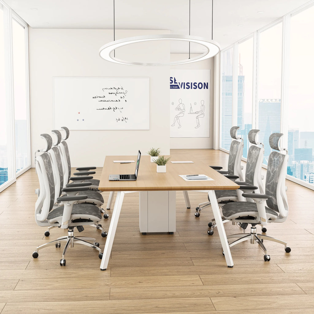 Black Ergonomic Mesh Office Chair with Headrest and Lumbar Support J2465