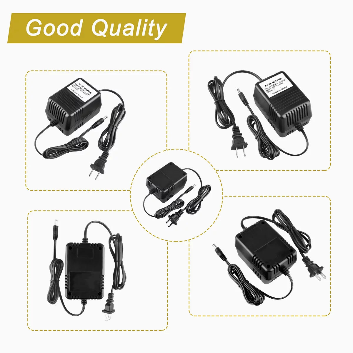 Compatible AC-AC Wall Adapter Battery Charger Power Supply O266073
