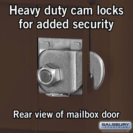 Bronze Horizontal Mailbox R7188