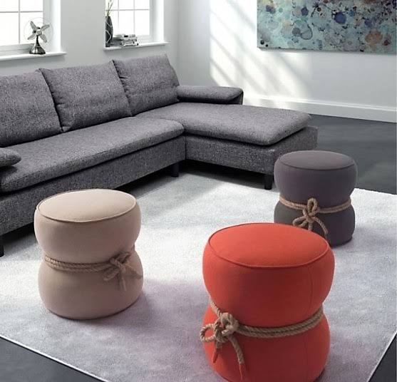 Orange Ottoman G338