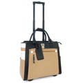 Black/Taupe/White Briefcase V618839
