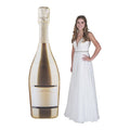 Champagne Bottle Stand Up S55159