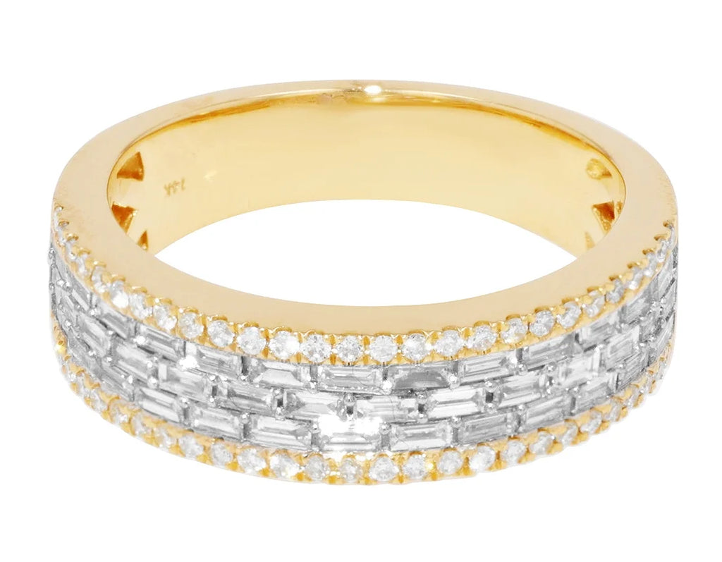 1.2CT Diamond Ring 14k Yellow Gold A216