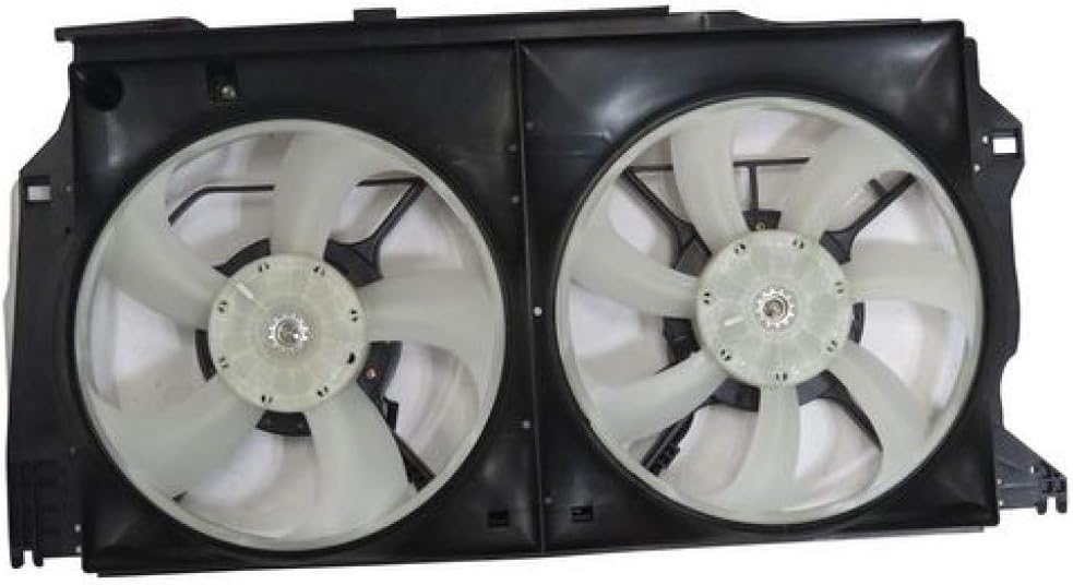 Radiator and A/C Condenser Fan Assembly D208