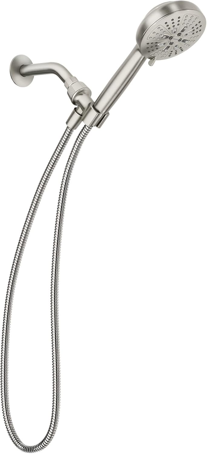 Spot Resist Brushed Nickel Handheld Shower, Pack of 2 R171