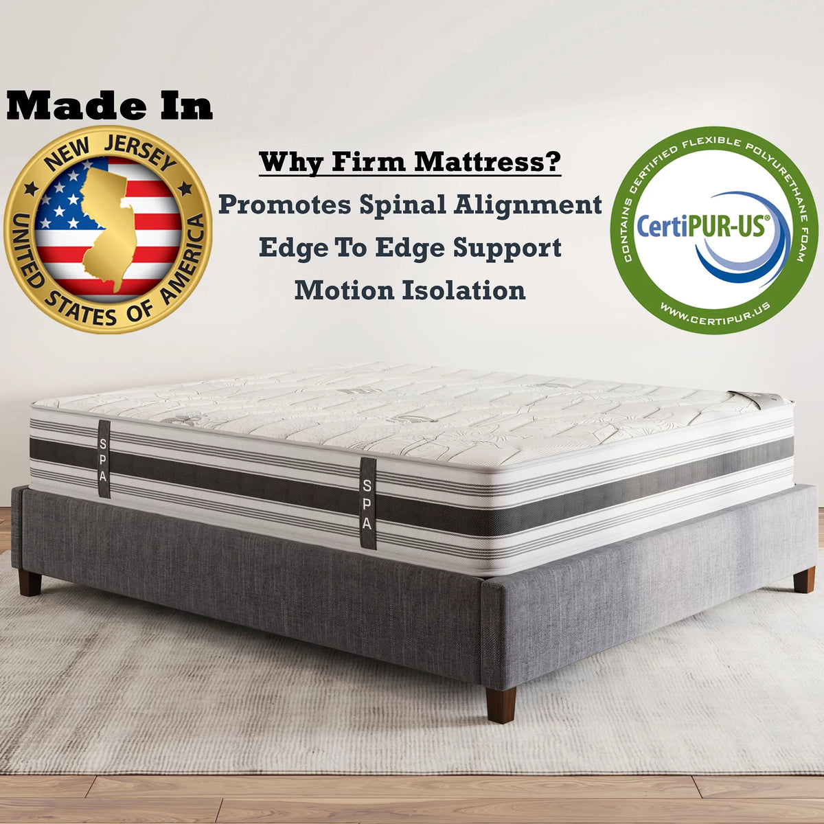 Queen Hybrid Mattress in a Box J99012