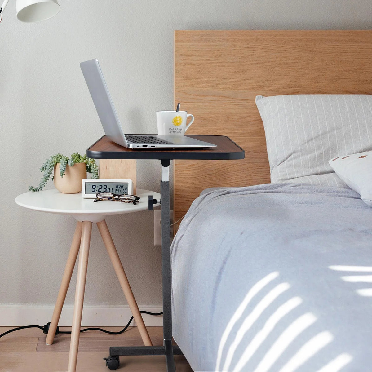 Adjustable Rolling Laptop Desk C9672