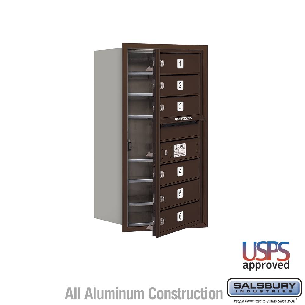 Bronze Horizontal Mailbox R7188