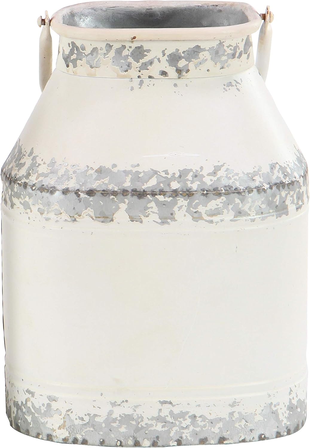 White Decorative Milk Can Pack of 2 S503252