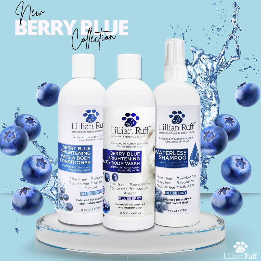 Berry Blue Brightening Face and Body Wash for Dogs and Cats K12608