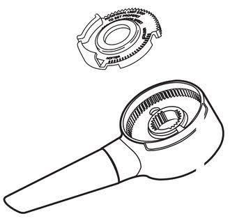 Transitional Tissue Holder Assist Bar Champagne Bronze Z8815