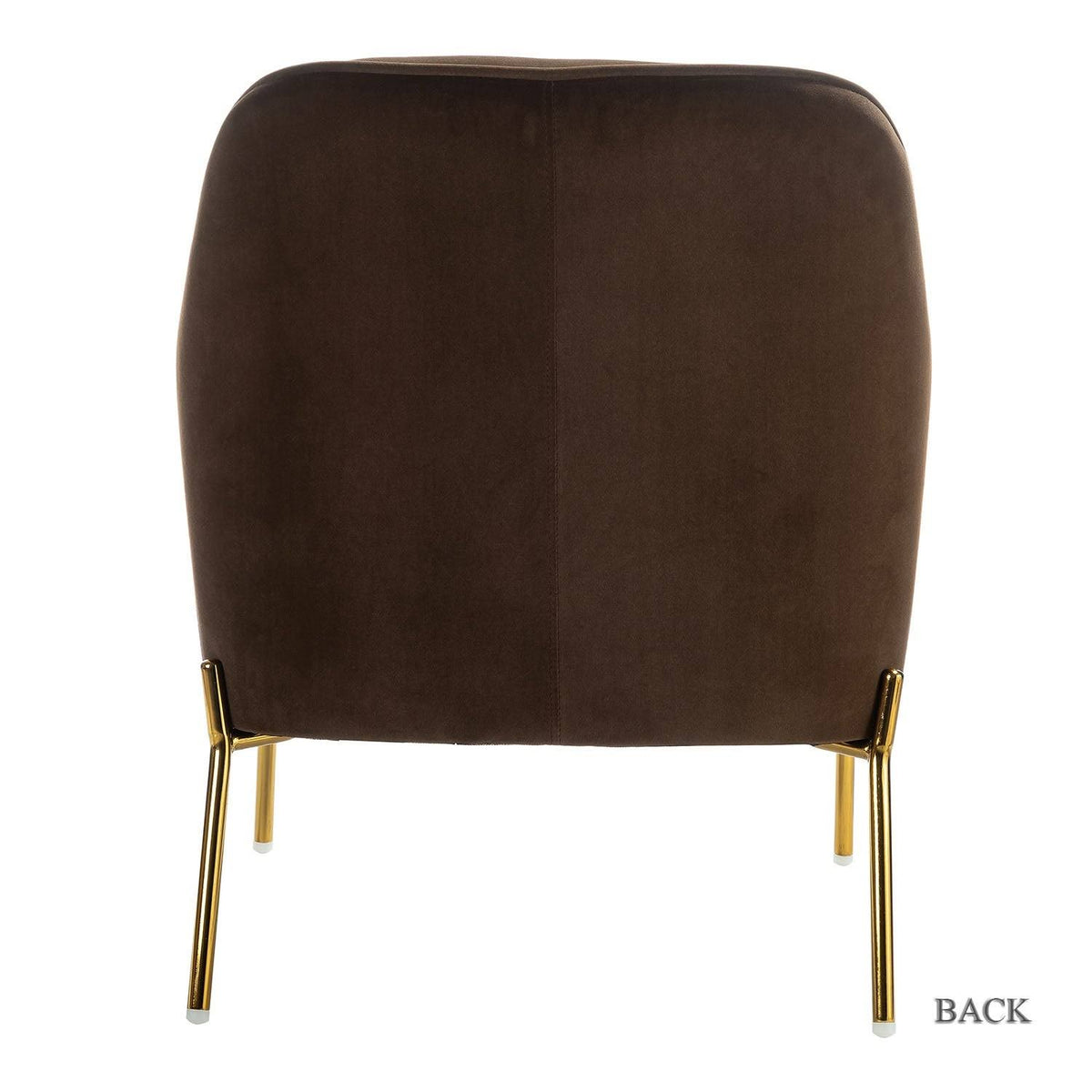 Teal Accent Chair with Gold Legs, Set of 2 K279
