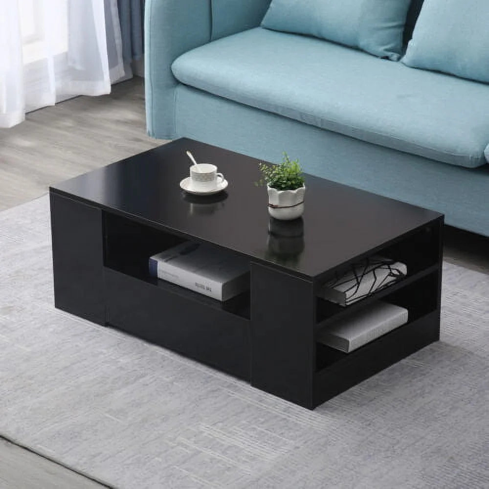 Black High Gloss Coffee Table B158